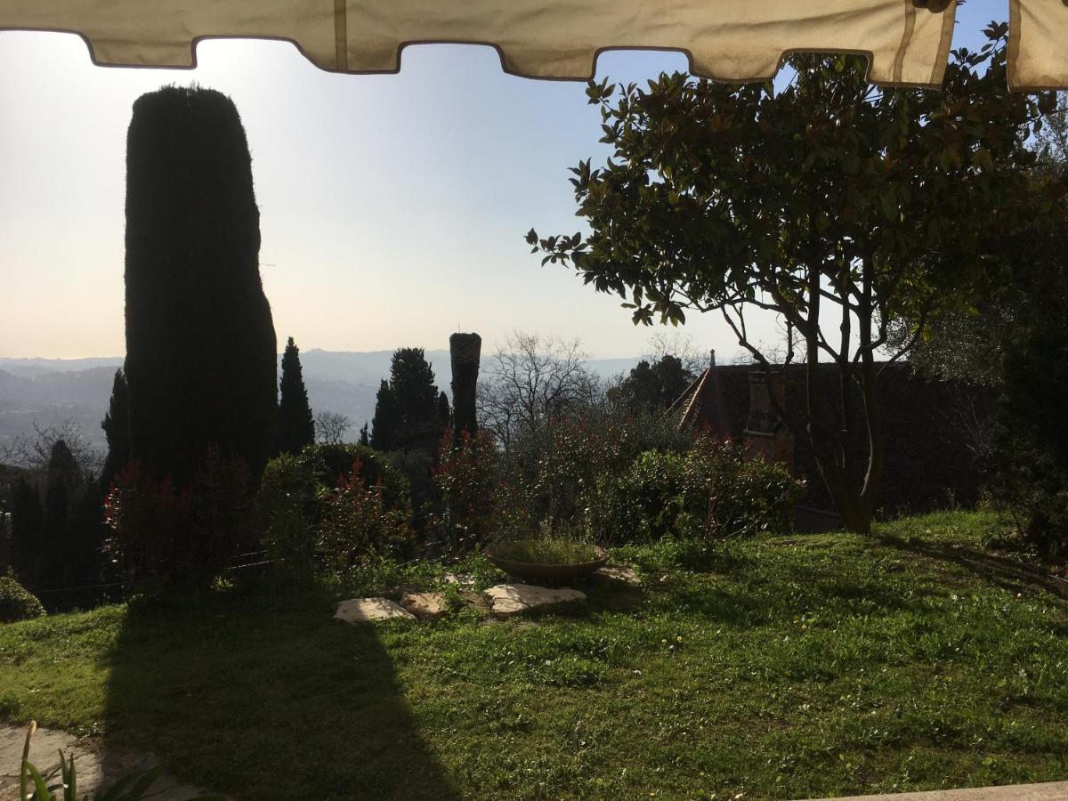 Clim Jardin Et Parking Prive -Piscine Tennis Et Park Vue Mer 그하쓰 외부 사진